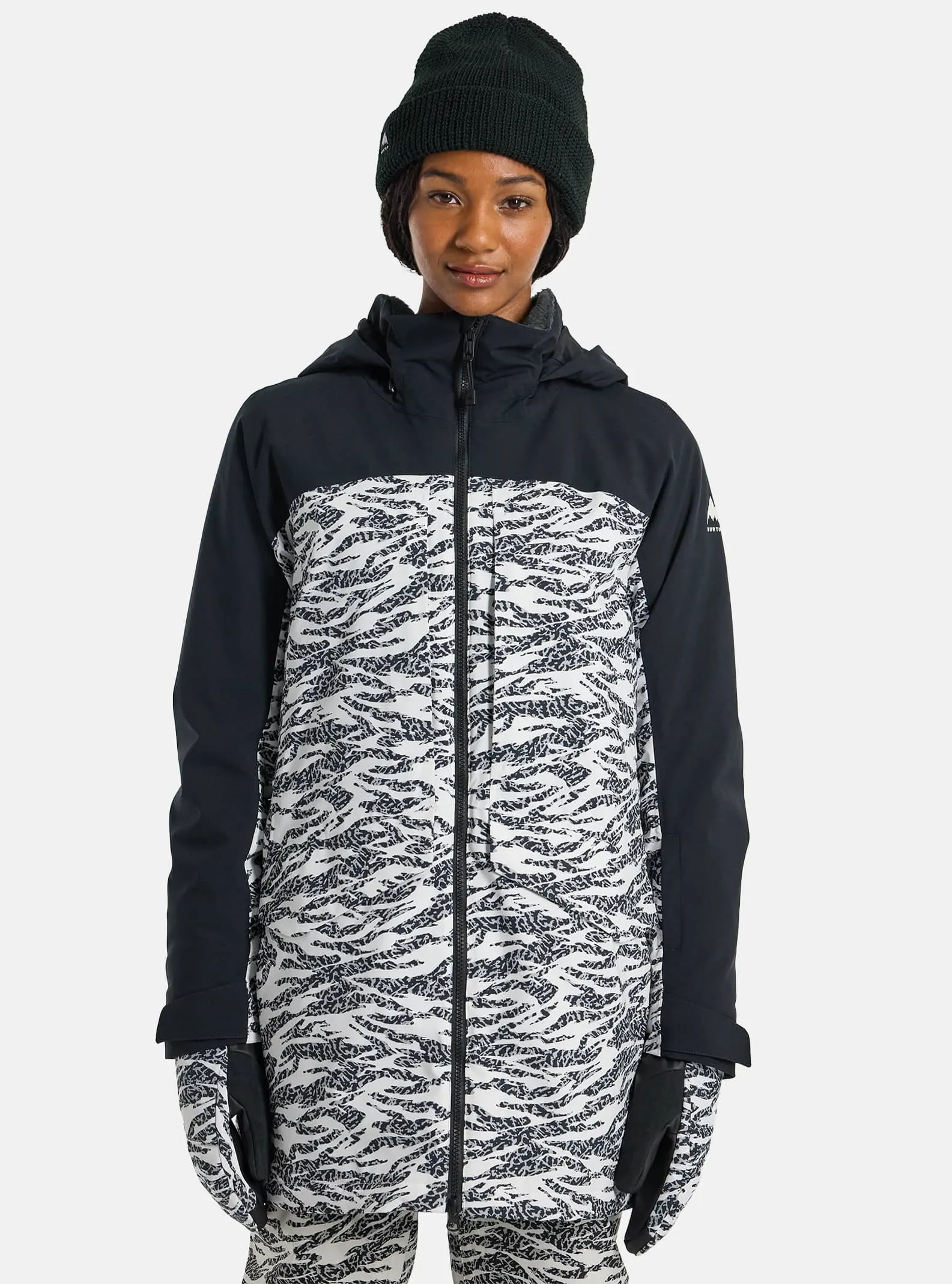 BURTON Prowess 2.0 jacket - Womens - True Black / Zebrac