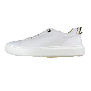Buscemi Uno Low Alce White Leather Sneakers