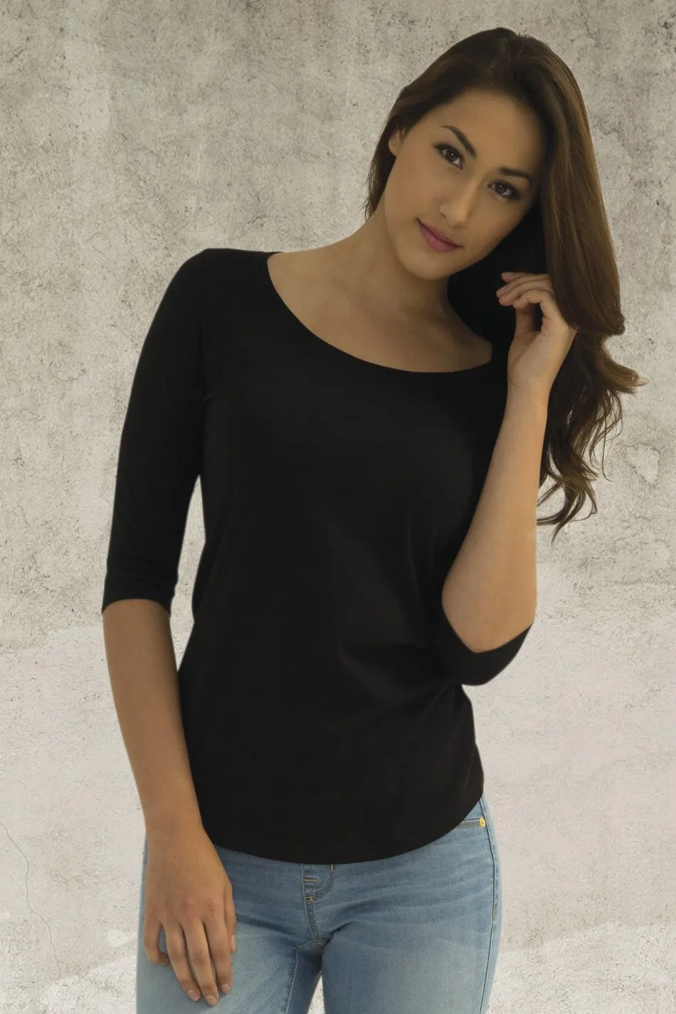 Chandail manche 3/4 femme - Forme Active