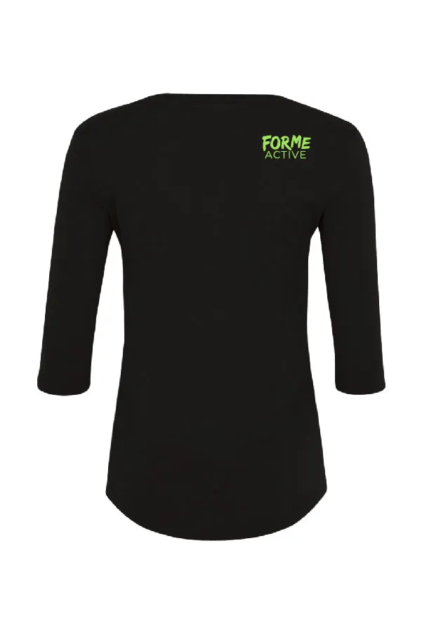 Chandail manche 3/4 femme - Forme Active