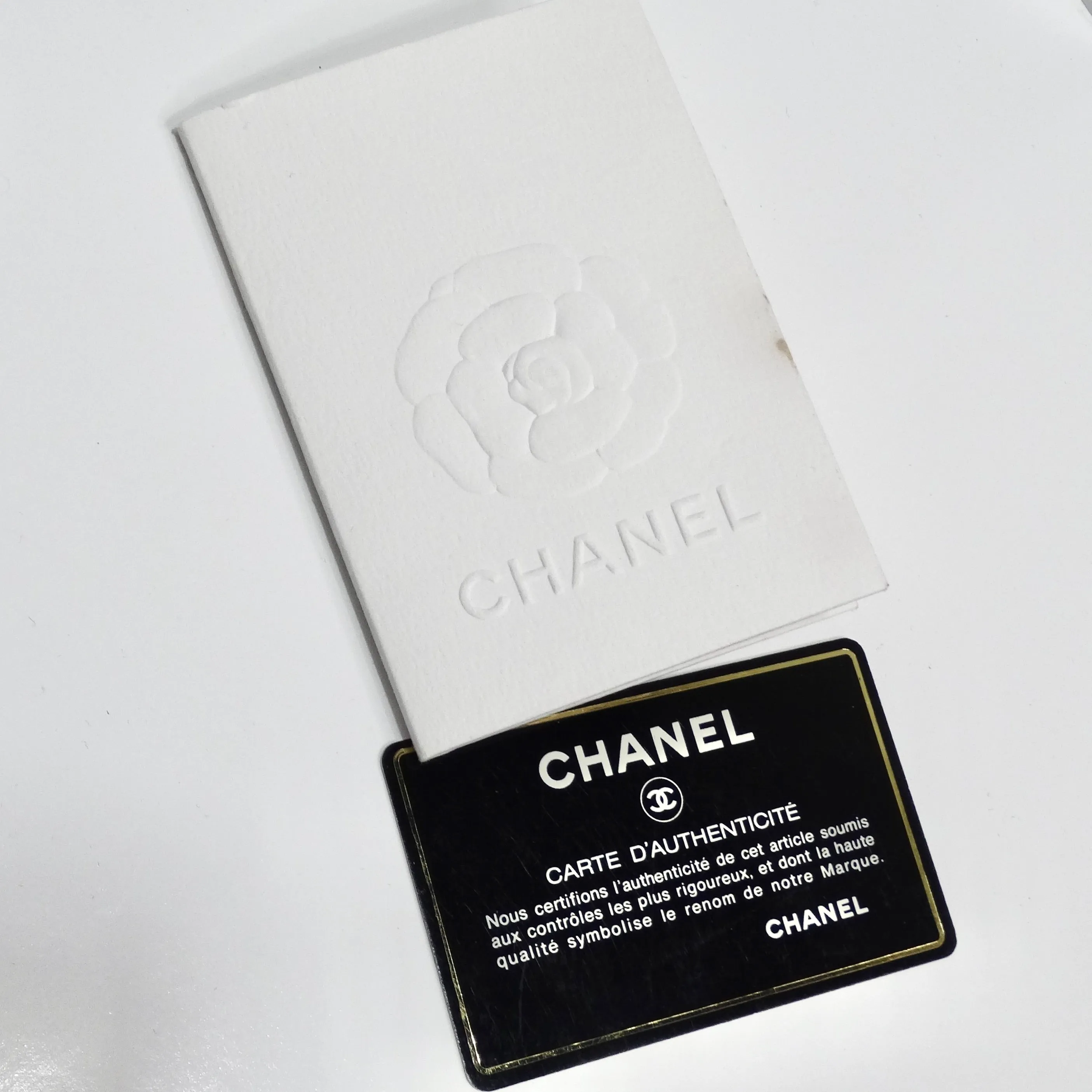 Chanel 1997 Black CC Leather Backpack