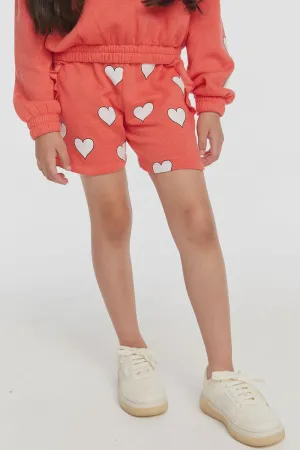 Chaser - Hearts Shorts - Flame