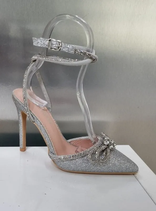 CHIC Rhinestone embellishments HEELS