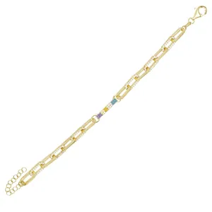 Chunky Bar Chain Bracelet