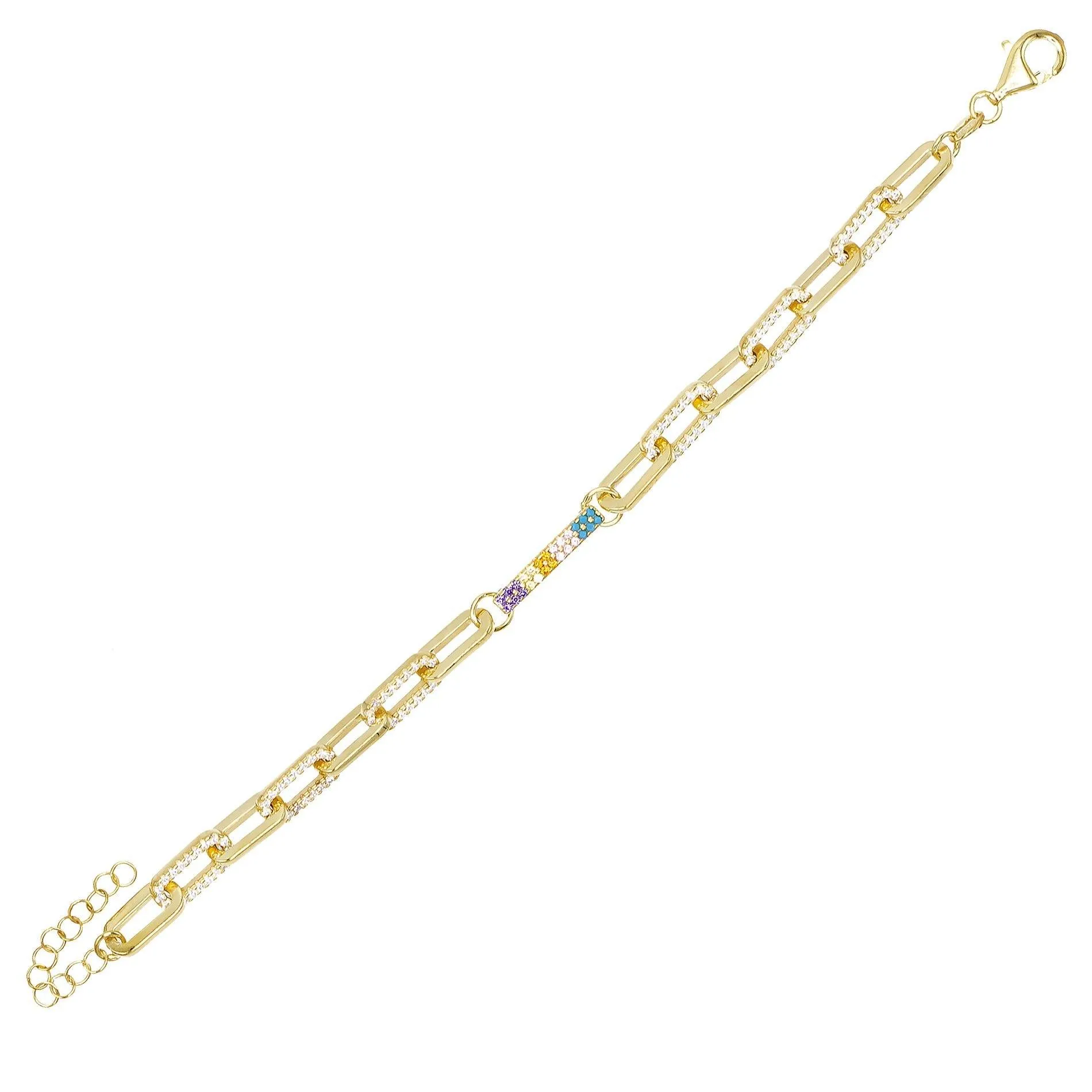Chunky Bar Chain Bracelet