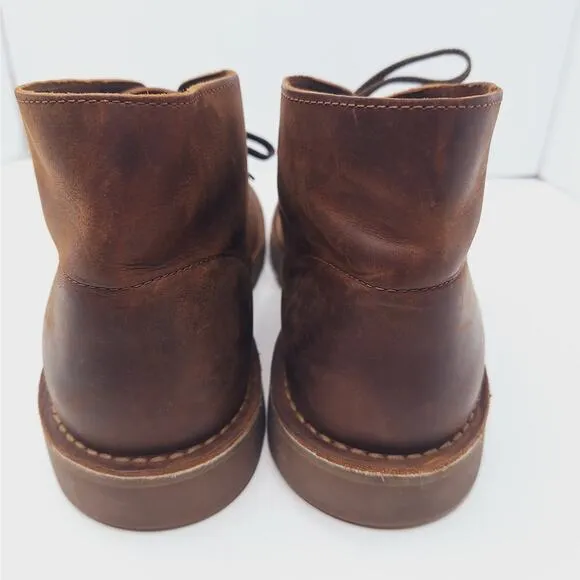 Clarks Desert Boot Crepe Boots Style 15522 Men's 12 Chukka Brown Oiled Leather