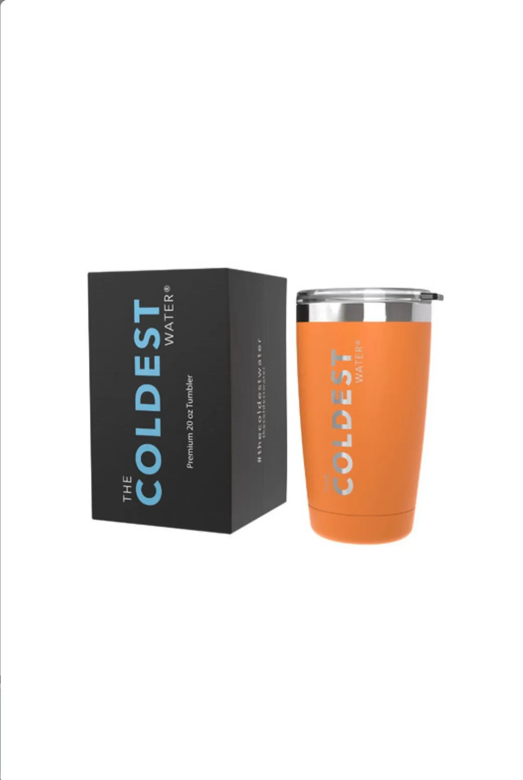 Coldest 590 ml Tumbler | Jupiter Orange (20 OZ)