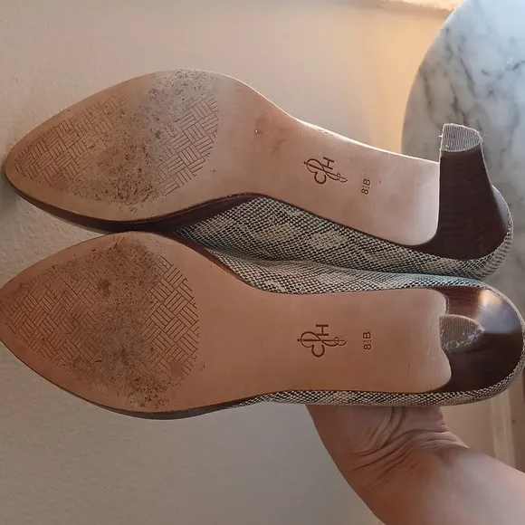 Cole Haan Snake Print Heels