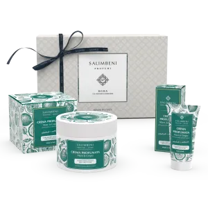Confezione Regalo A SCELTA (Crema Profumata per Mani e Corpo 200ml   Crema Profumata per Mani e Corpo 50ml della stessa fragranza)