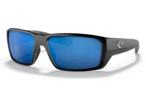 Costa Fantail Pro Matte Black Frame 580g Glass Lens Performance Polarised Sunglasses