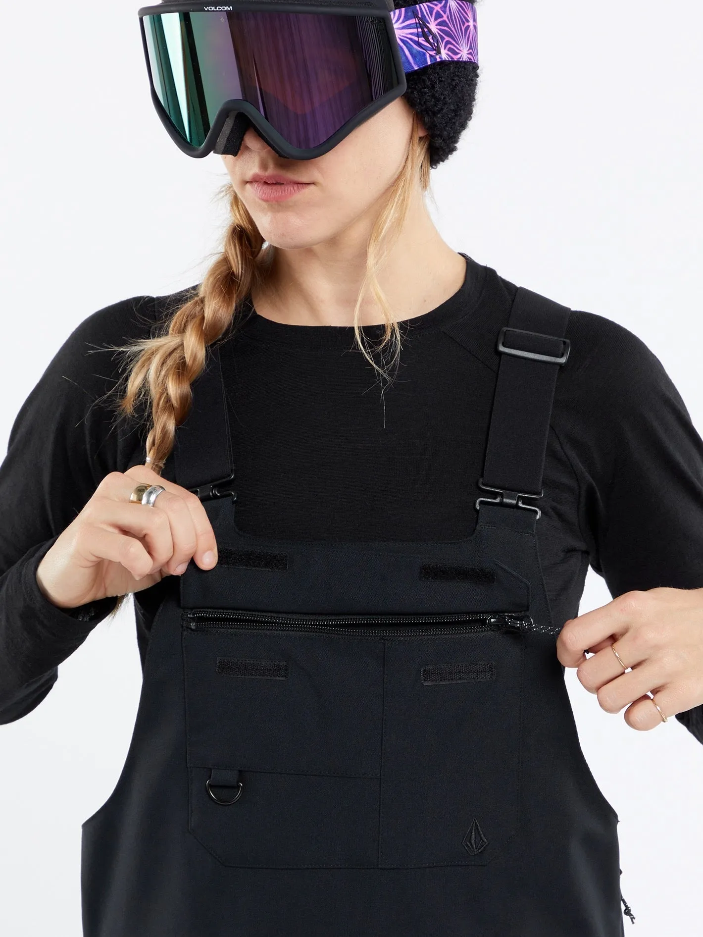 Creston 3Dstretch Latzhose - BLACK