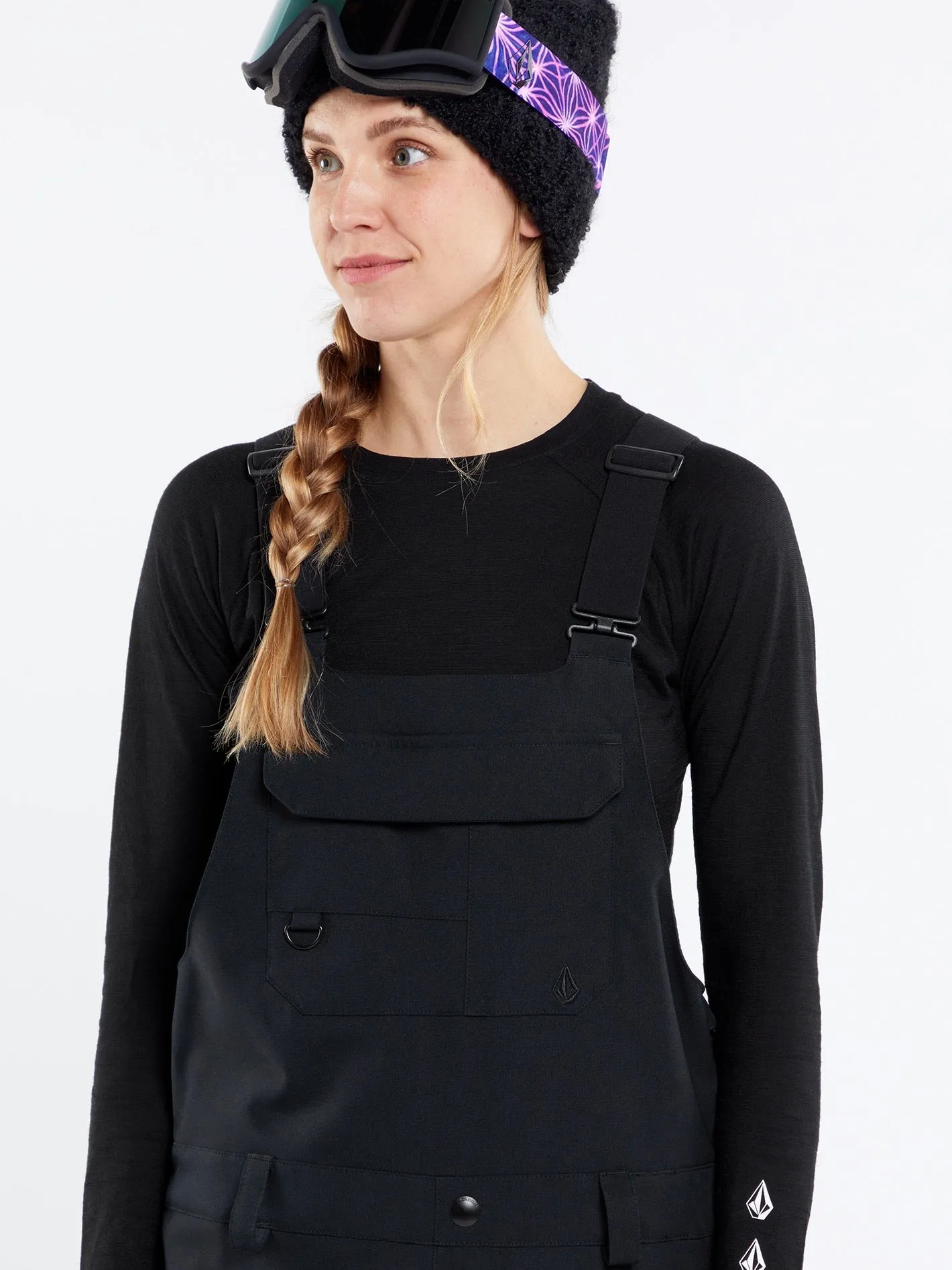 Creston 3Dstretch Latzhose - BLACK