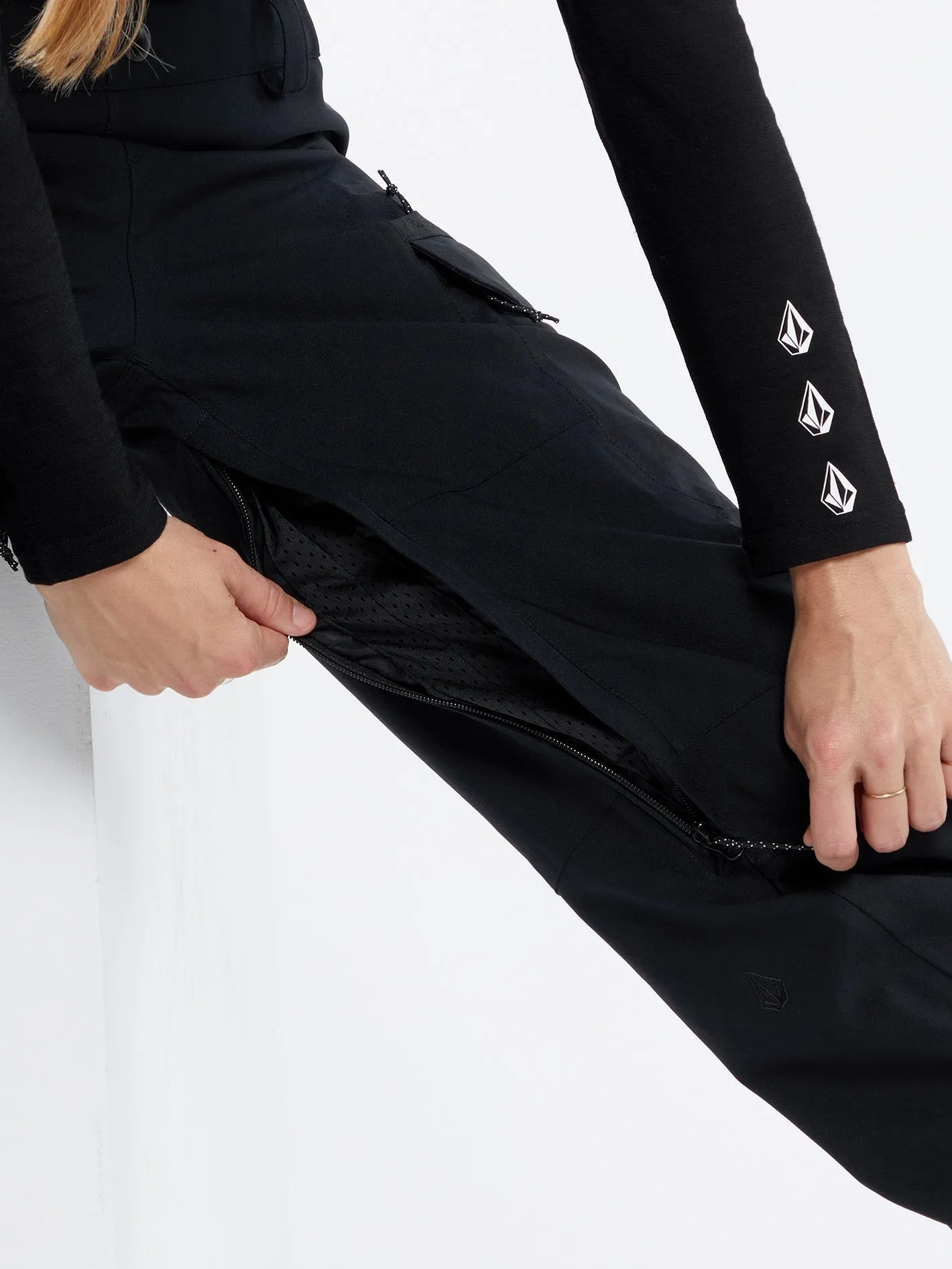 Creston 3Dstretch Latzhose - BLACK