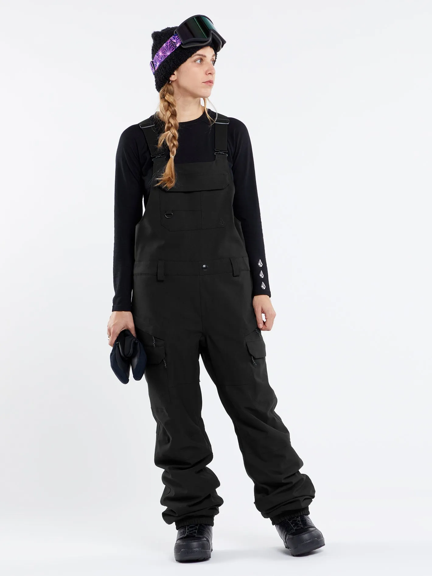 Creston 3Dstretch Latzhose - BLACK
