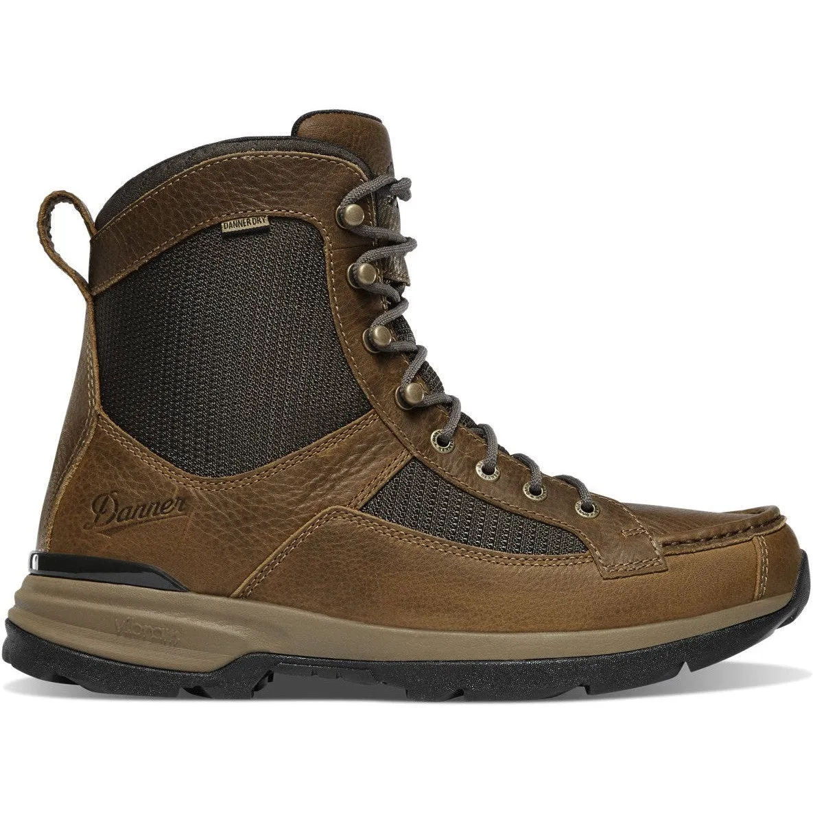 Danner Men's Recurve 7" Moc Toe Waterproof Hunting Boot -Brown- 47651