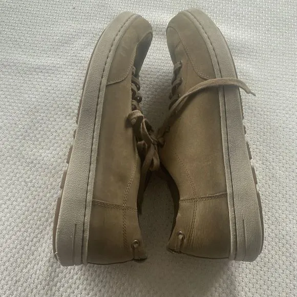 Dansko Vaughn Sneakers Mens 47 US 13.5-14 Brown  Nubuck Leather Shoes Lace Up