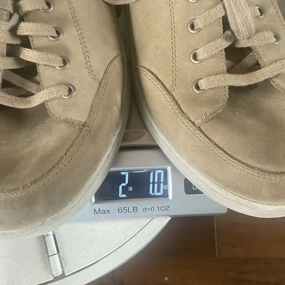 Dansko Vaughn Sneakers Mens 47 US 13.5-14 Brown  Nubuck Leather Shoes Lace Up