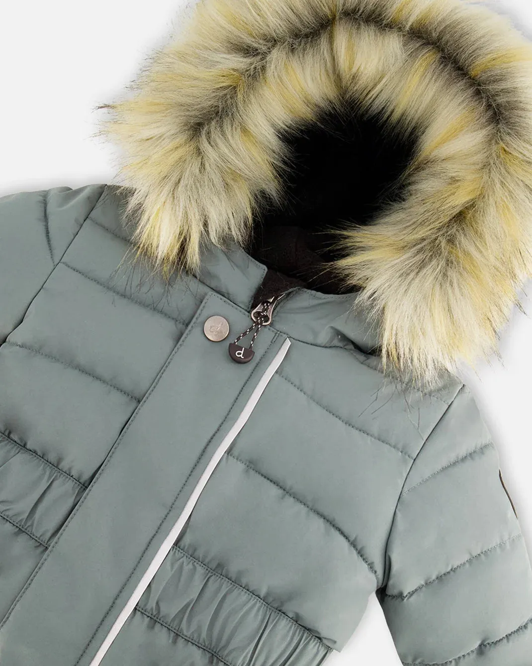 deux par deux Baby Solid One Piece Snowsuit