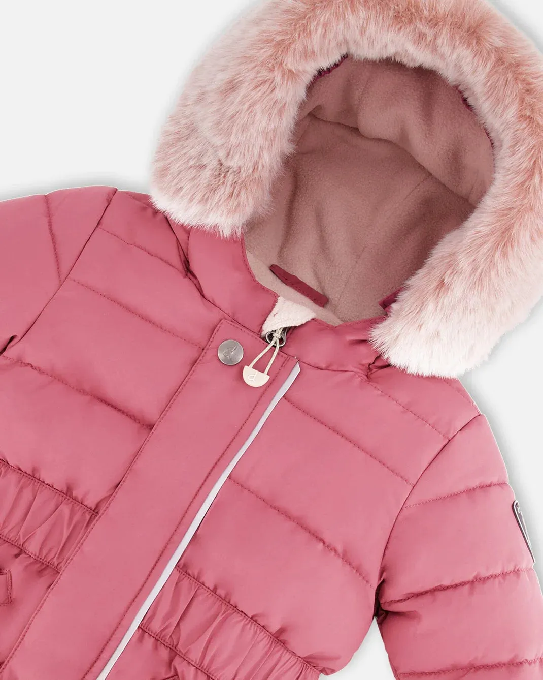 deux par deux Baby Solid One Piece Snowsuit