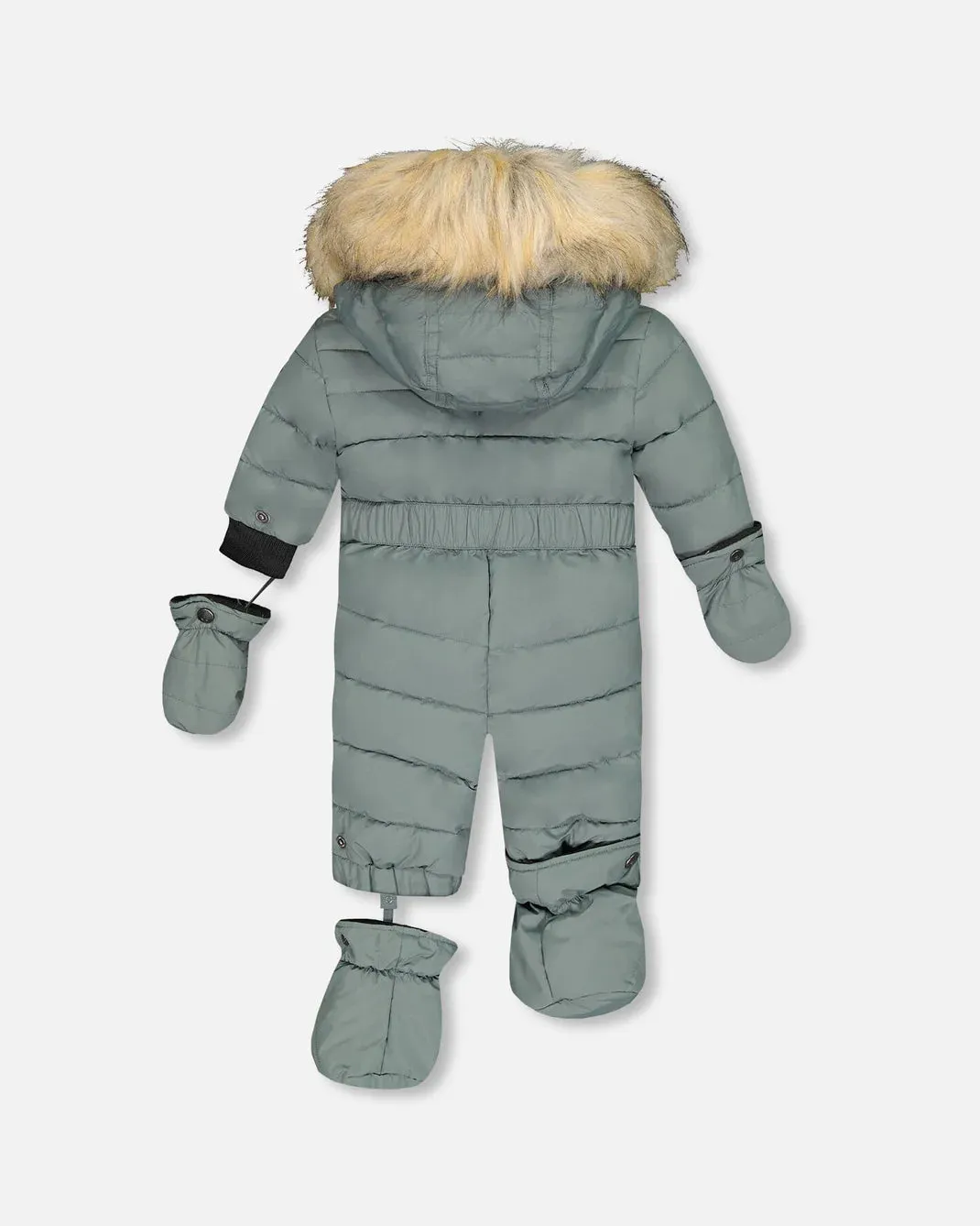 deux par deux Baby Solid One Piece Snowsuit