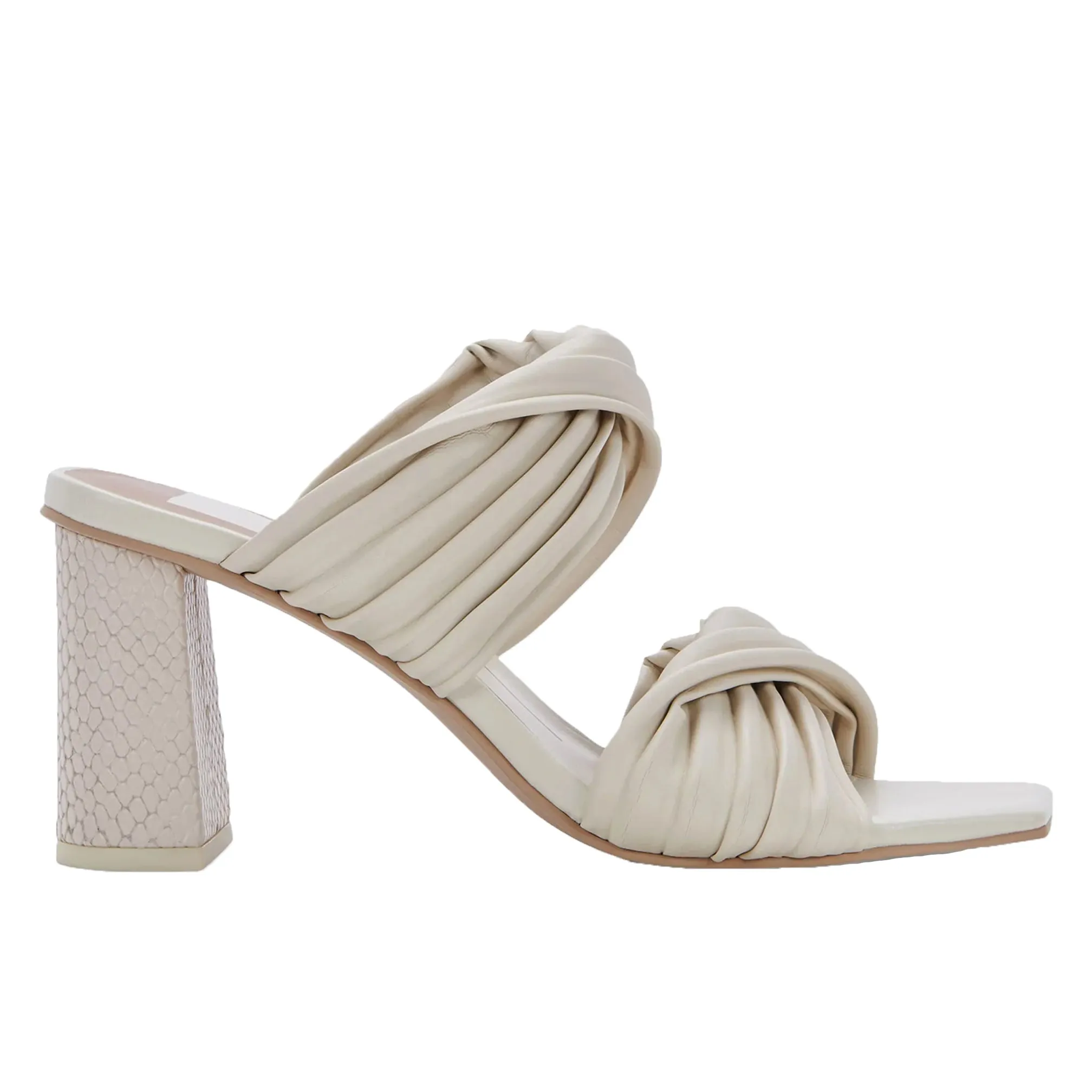 Dolce Vita Womens Pilton Natural Heels