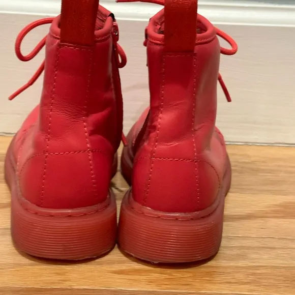 Dr. Martens hot pink boots size 3US / 34 EU
