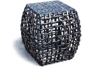 Dune Road Outdoor Side Table w/Glass