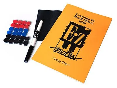 E-Z Notes Magnetic Music Board Kit – 9″ x 12″