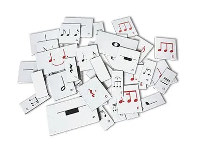E-Z Notes Magnetic Music Board Kit – 9″ x 12″