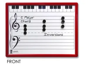 E-Z Notes Magnetic Music Board Kit – 9″ x 12″