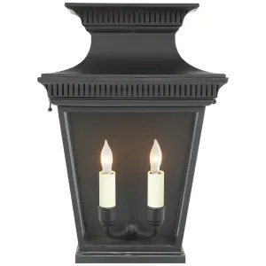 Elsinore 3/4 Wall Lantern in Black
