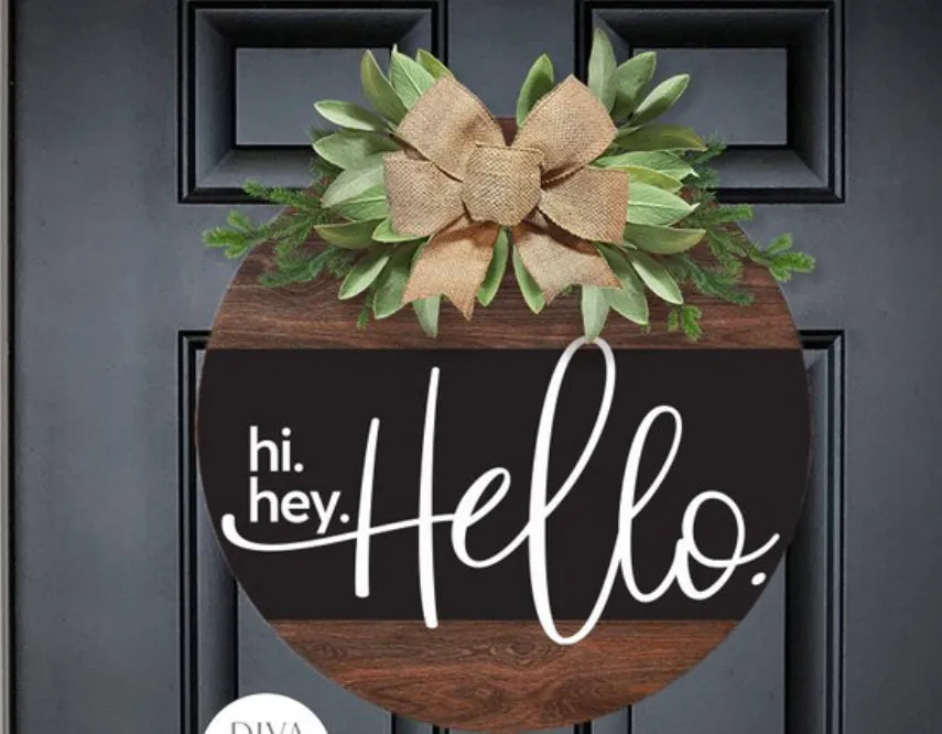 Everyday 3D doorhangers