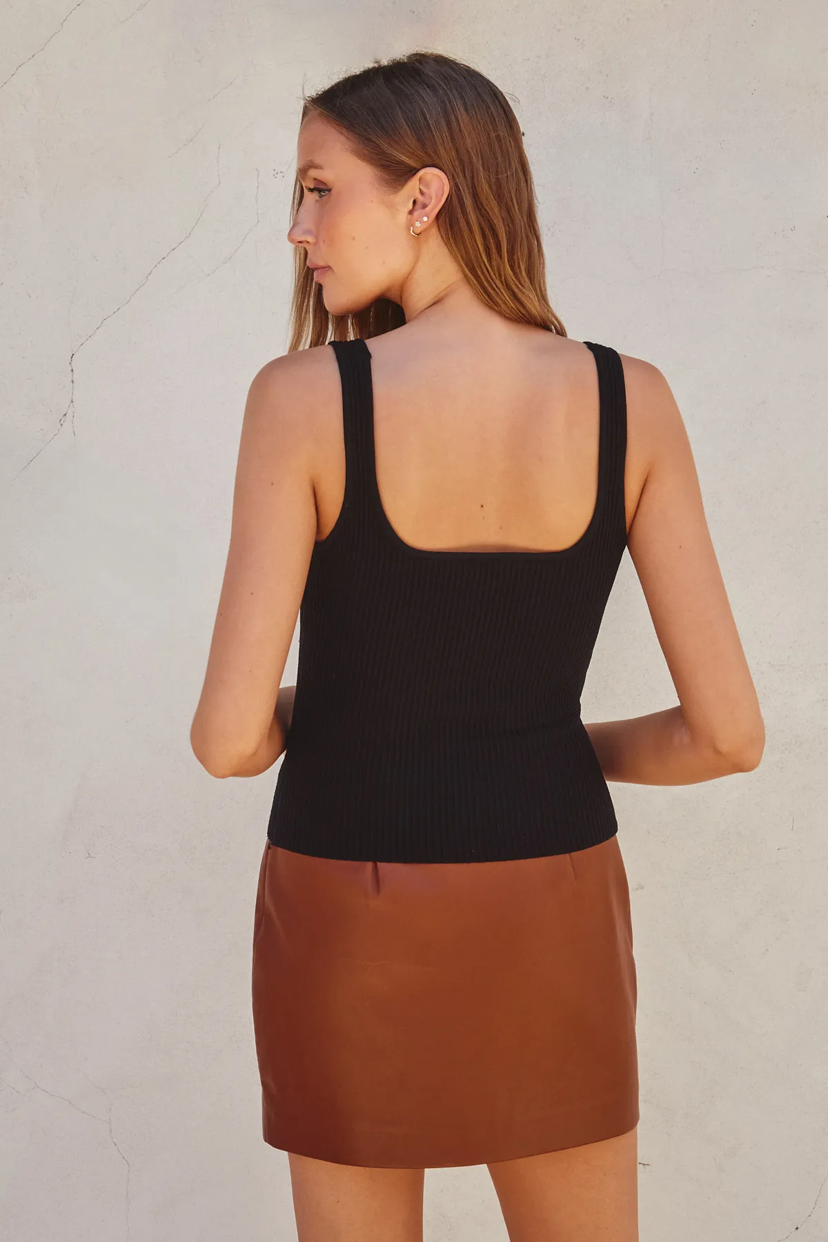 Fair and Square Knit Tank