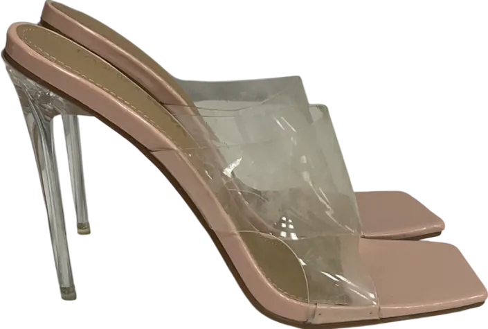 Fashion Nova Pink My Game Heels UK 8.5 EU 41.5 👠