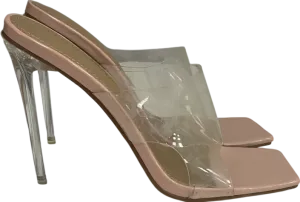 Fashion Nova Pink My Game Heels UK 8.5 EU 41.5 👠
