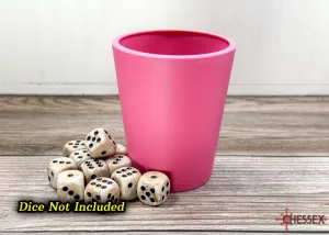 Flexible Dice Cup Pink