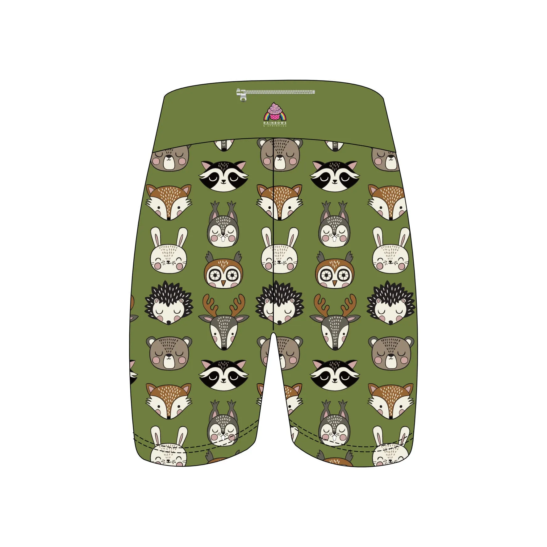 Forest Friends Women's Active Shorts