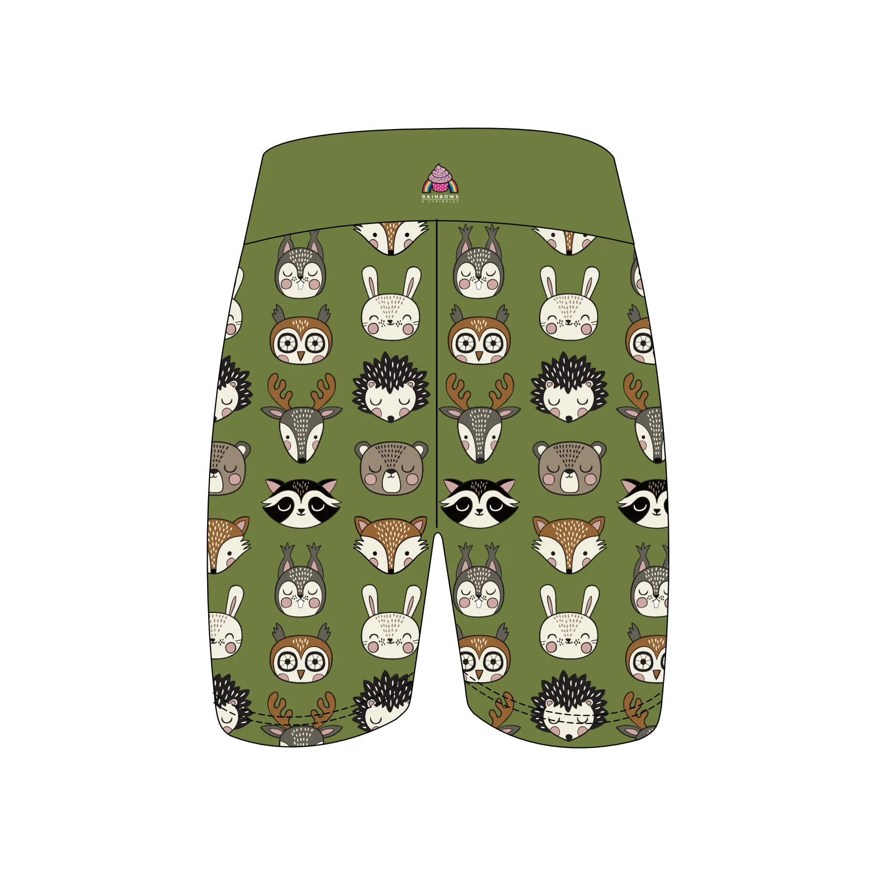 Forest Friends Women's Active Shorts