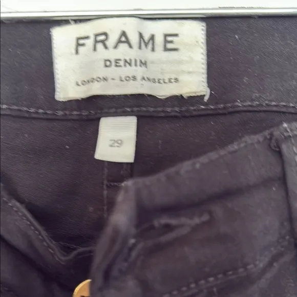 FRAME Le Color Mid-Rise Skinny Distressed Jeans Size 29