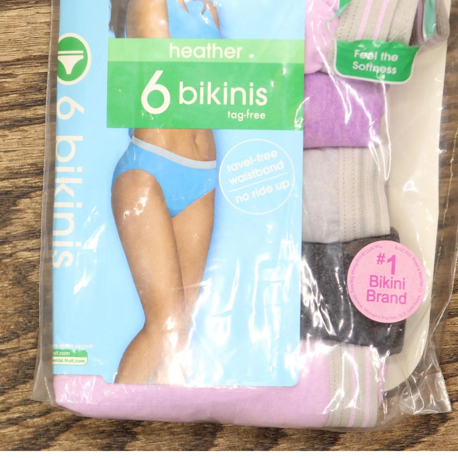 Fruit of the Loom Women's 6pk Bikini Underwear 6DBH2TG