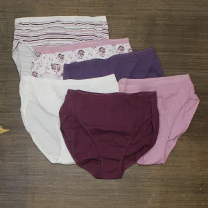 Fruit of the Loom Women's Hi-Cuts 6-Pack 6DHC2TG Colors May Vary 7