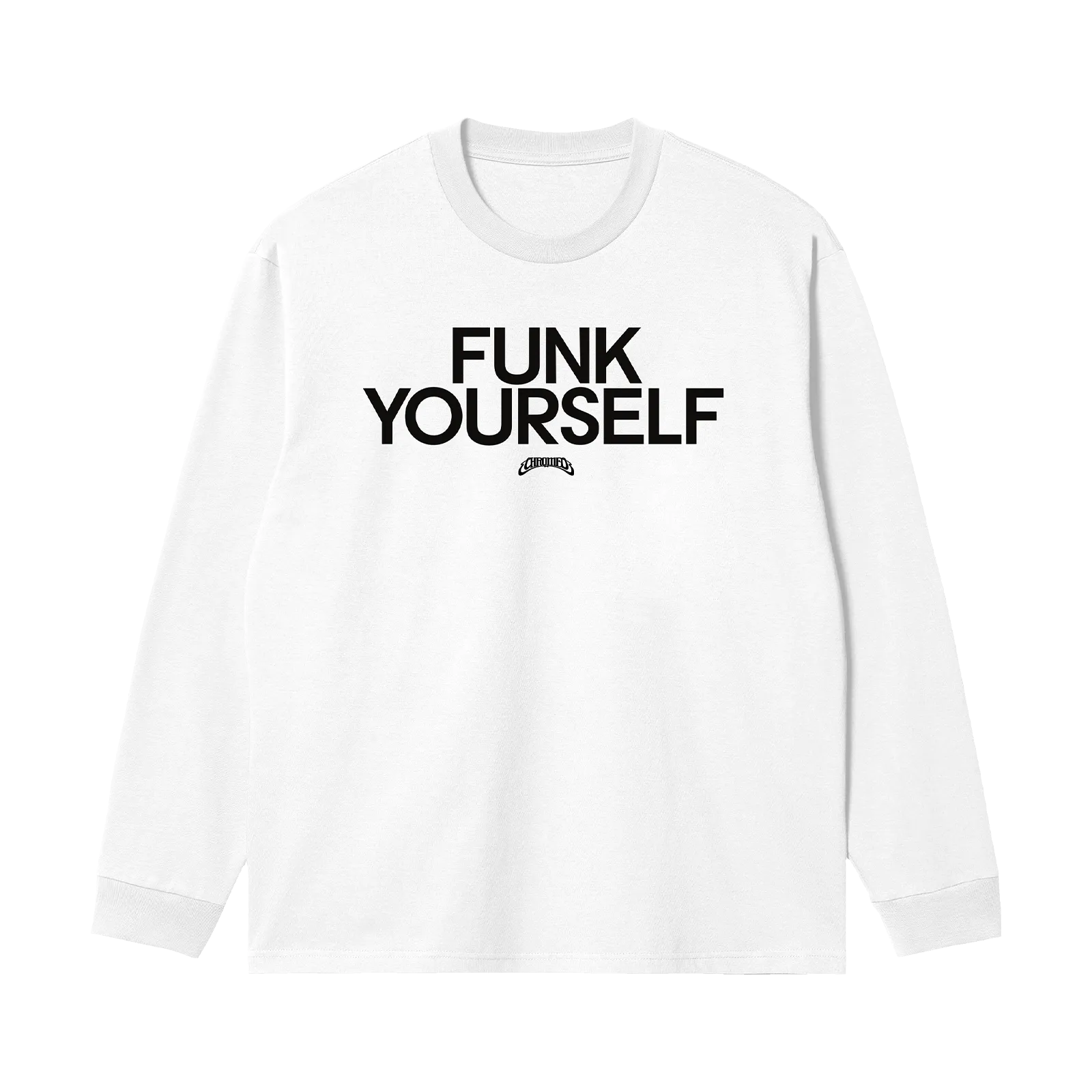 FUNK YOURSELF LONG SLEEVE (WHITE)