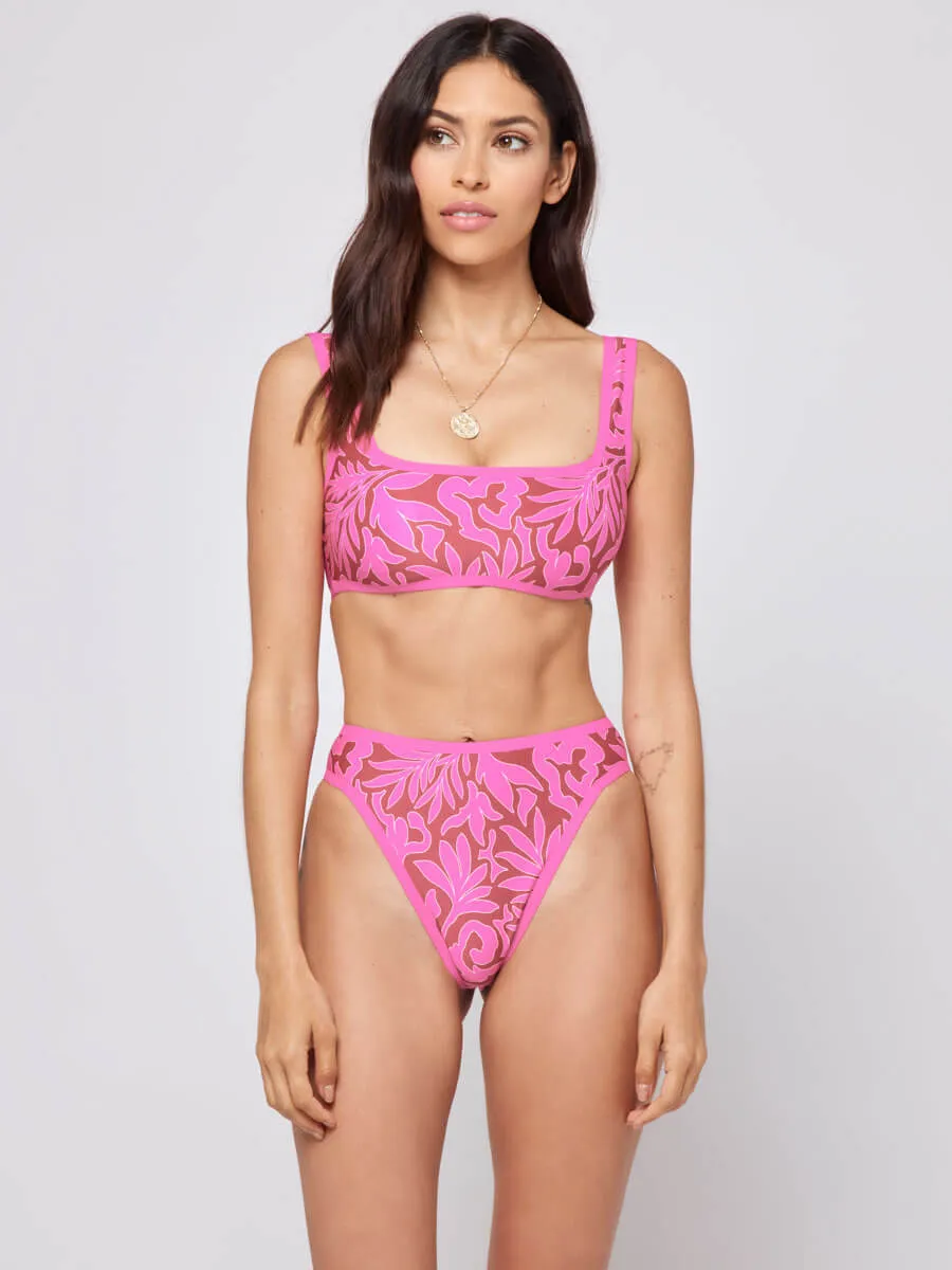 Fused Ace Top In Tiki Tiki
