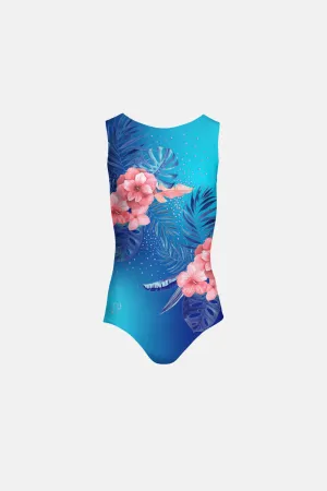 Girls Aloha Leotard - Sublimated Active