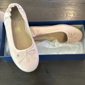 Girls Pink Pony Ballet Flats size 3
