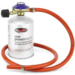 Go Gas Regulator & Hose Sets For Cartridges
