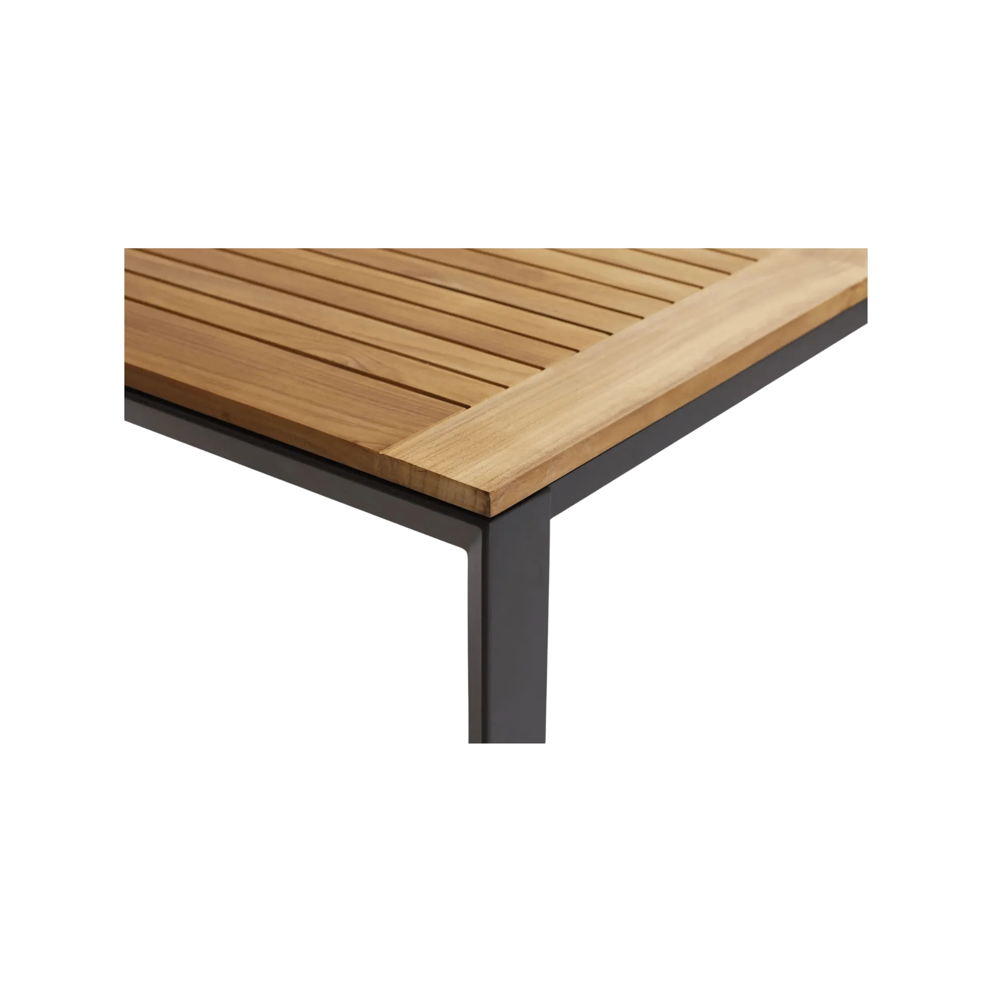 Grove Large Extension Outdoor Dining Table 220/280x100 - Charcoal
