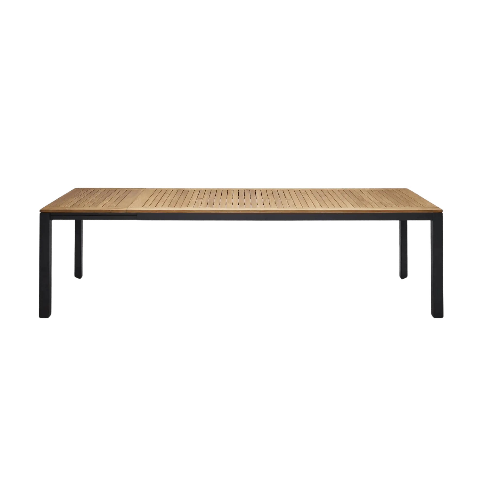 Grove Large Extension Outdoor Dining Table 220/280x100 - Charcoal