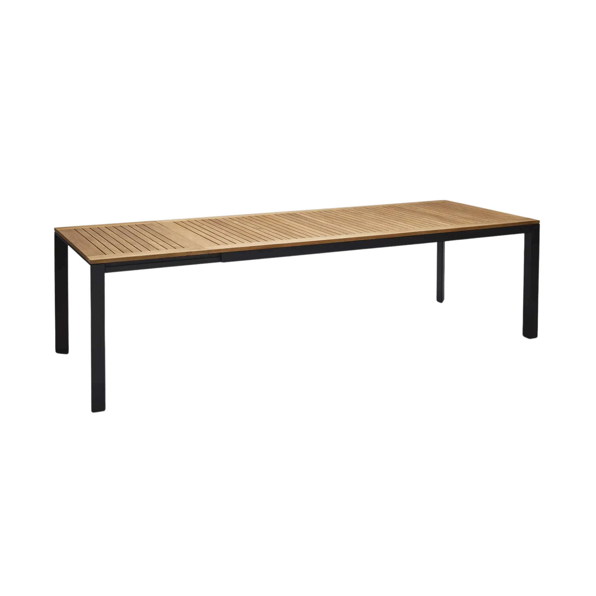 Grove Large Extension Outdoor Dining Table 220/280x100 - Charcoal