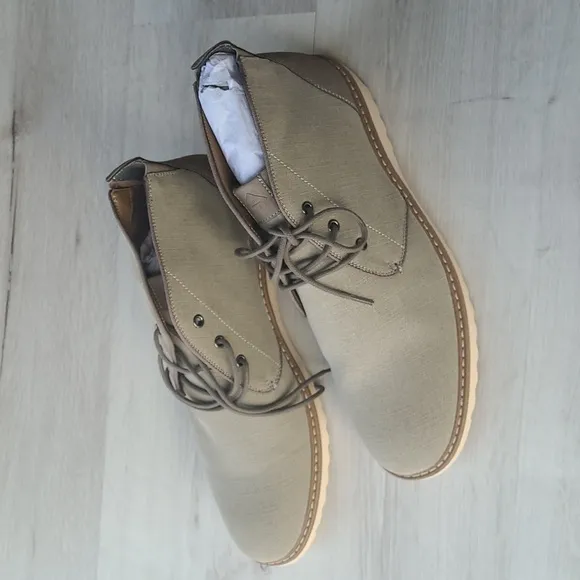 Hawker Rye Sandro Chukka Boots gray Size 10 stitch fix NWT in packaging